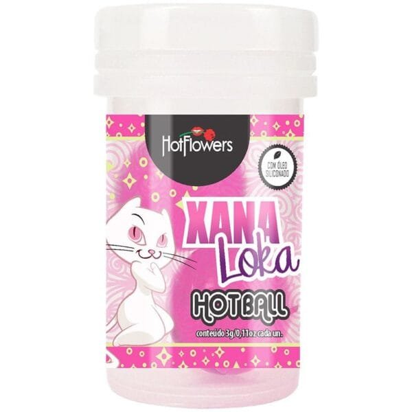 Hot Ball Bolinha Xana Loka Dupla 3G Hot Flowers