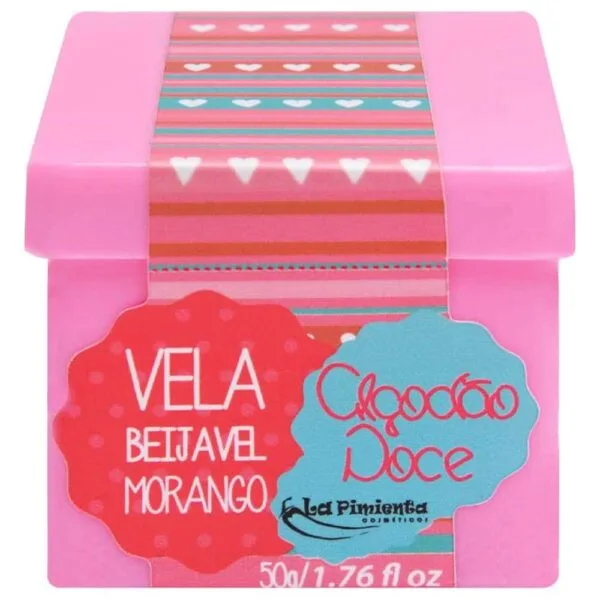 Vela Aromática para Massagem Beijável 50G La Pimienta (Morango) - Image 2