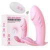 Vibrador Sem fio Dildo  Recarregável com Controle