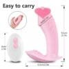 Vibrador Sem fio Dildo  Recarregável com Controle - Image 3