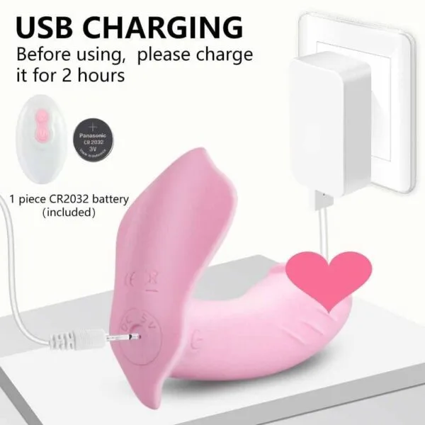 Vibrador Sem fio Dildo  Recarregável com Controle - Image 4