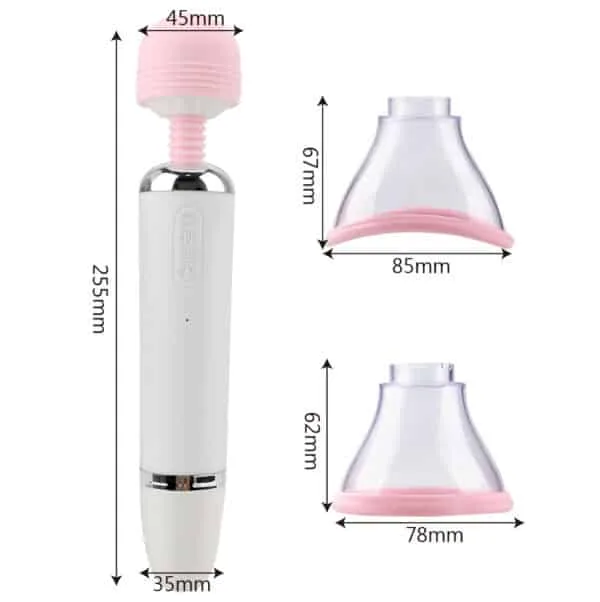 Vibrador Varinha Magica, Sugador e Língua - Imagem 5