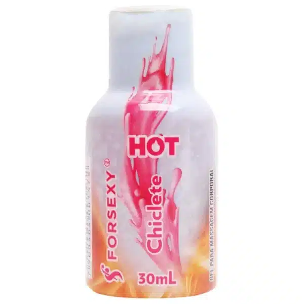 Gel Hot Comestível 30Ml For Sexy Chiclete