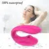 Vibrador Duplo Prazer Com Sugador Controle Remoto Recarregável - Image 2