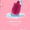 Vibrador Língua Formato de Rosa - Imagem 3