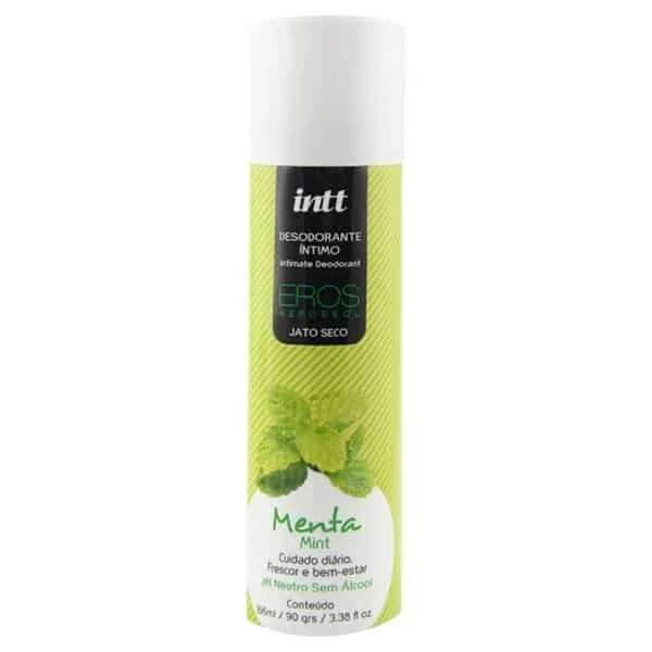 Eros Desodorante Íntimo Jato Seco 166Ml Intt Menta