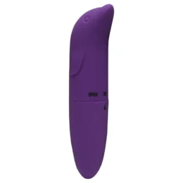Vibrador Golfinho Aveludado Roxo