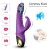 Vibrador Coelho Vai e Vem Rotação 360º - Imagem 7