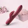 Vibrador Dildo 10 Velocidades Tulipa Clitóris - Imagem 4