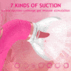 Vibrador Formato Lingua com Sucção Curvado Pink - Image 4