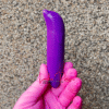 Vibrador Golfinho Aveludado Roxo - Image 3