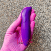 Vibrador Golfinho Aveludado Roxo