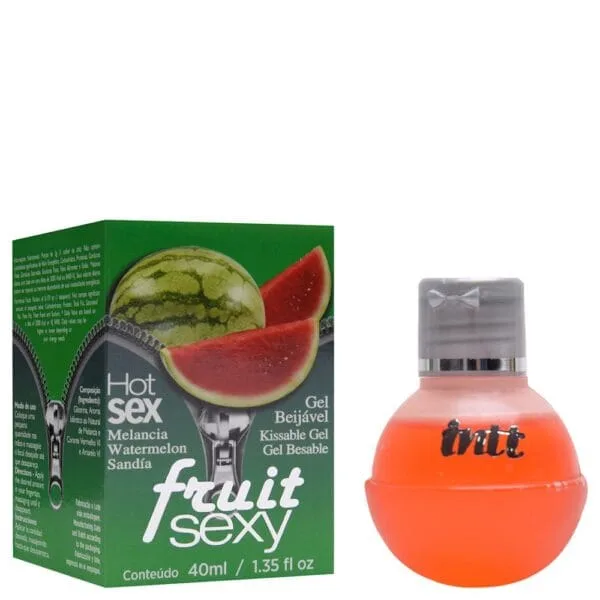 Fruit Sexy Gel Comestível 40Ml Intt Sabor Melancia - Image 4