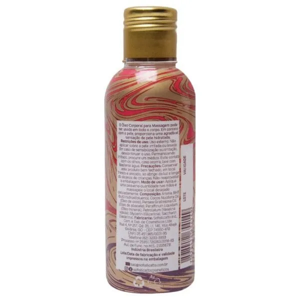 Óleo Beijável Massagem La Passion 120Ml Sofisticatto Sabor Morango - Image 2