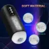 Masturbador Elétrico MP3 Masculino Preto - Imagem 14