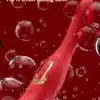 Vibrador Dildo Formato Boca Ponto G Vermelho - Imagem 4