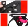 Vibrador Dildo com Cinta e Controle Pink - Imagem 4