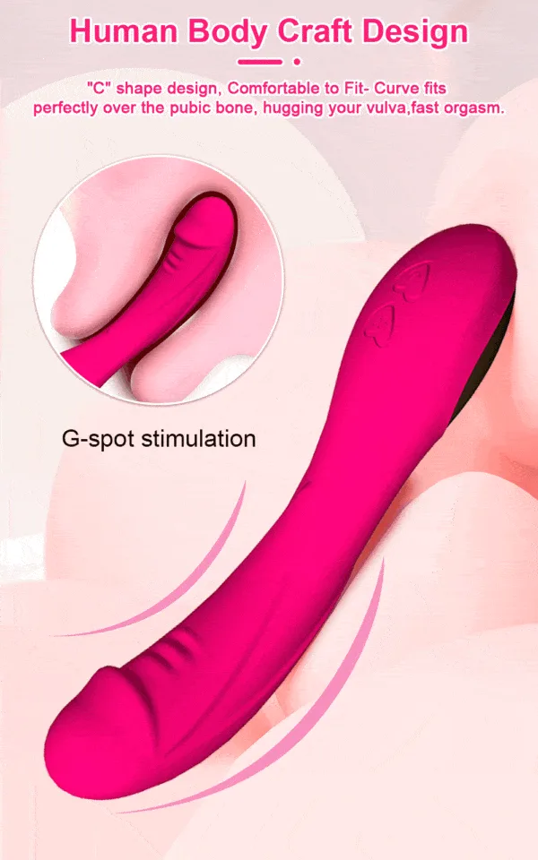 Vibrador Dildo Ponto G Pink - Image 2