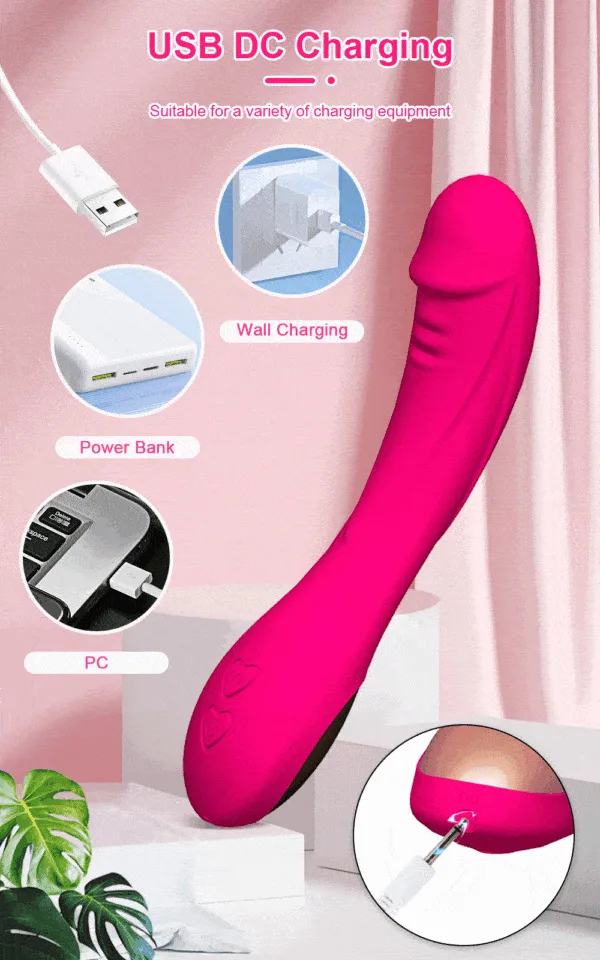 Vibrador Dildo Ponto G Pink - Image 4