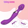 Varinha Mágica Dildo Ponto G Roxo