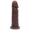Prótese Maciça Pênis Sexy Fantasy 15,3 X 4Cm Cor Marrom - Imagem 2