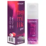 Tremilik Gel Eletrizante Beijável Sabor Framboesa 15G Feitiços