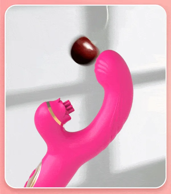 Vibrador Ponto G Sobe e Desce Estimulação Clitóris Cor Pink - Image 7