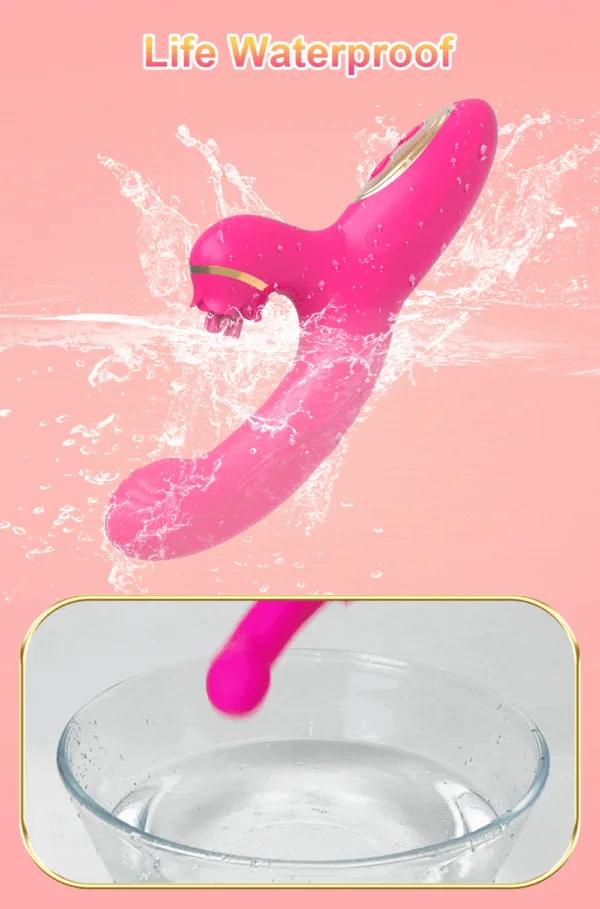 Vibrador Ponto G Sobe e Desce Estimulação Clitóris Cor Pink - Image 10