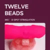Vibrador Dildo Vai e Vem Rotativo Com Sugador Clitóris Cor Pink - Image 10