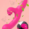 Vibrador Ponto G Sobe e Desce Estimulação Clitóris Cor Pink - Imagem 4