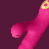 Vibrador Dildo Vai e Vem Rotativo Com Sugador Clitóris Cor Pink - Image 12