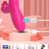 Vibrador Ponto G Sobe e Desce Estimulação Clitóris Cor Pink - Imagem 6