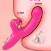 Vibrador Ponto G Sobe e Desce Estimulação Clitóris Cor Pink - Imagem 2