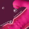 Vibrador Dildo Vai e Vem Rotativo Com Sugador Clitóris Cor Pink - Image 13
