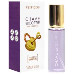 Chave do Cofre Deo Colônia de Feromônio 15ml Feitiços