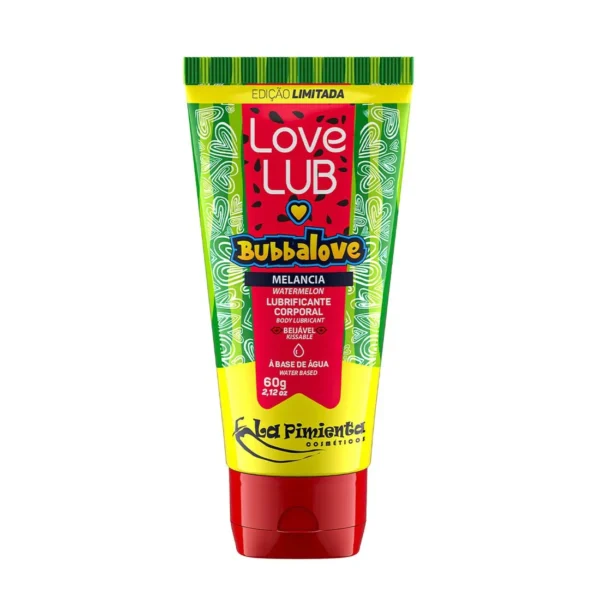 Love Lub Bubbalove Lubrificante Melancia Beijável 60g La Pimienta