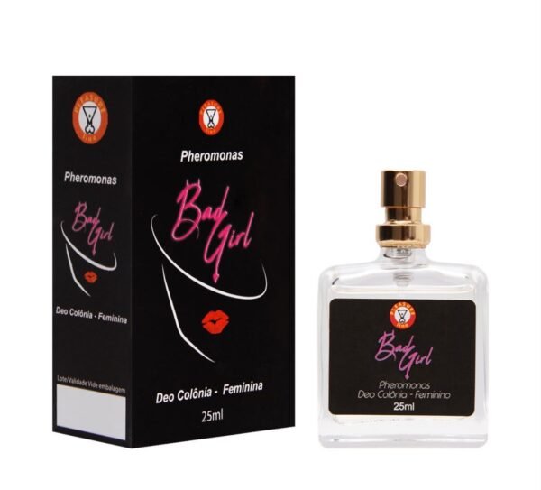 Bad Girl de Feromônio Pheromonas Deo Colônia Feminino 25ml Pleasure Line