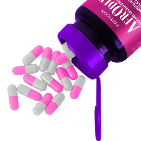 Afrodite Suplemento Alimentar Feminino em Cápsulas 410 mg Feitiços Aromáticos