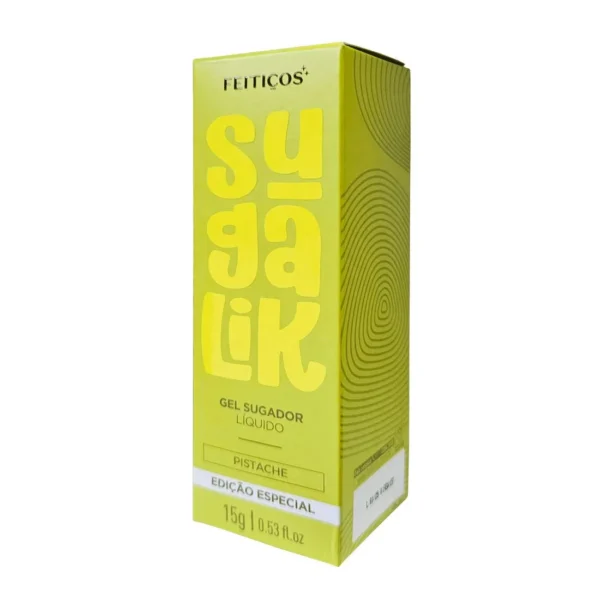 Sugalik Sugador Líquido Comestível Pistache 15g Feitiços Aromáticos