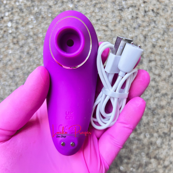 Sugador Clitóris Recarregável Roxo