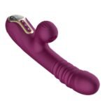 Vibrador Vai e Vem com Sugador (Roxo) - Imagem 5