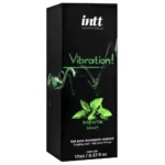 Vibration Menta Gel Excitante Beijável 17Ml Intt - Imagem 2
