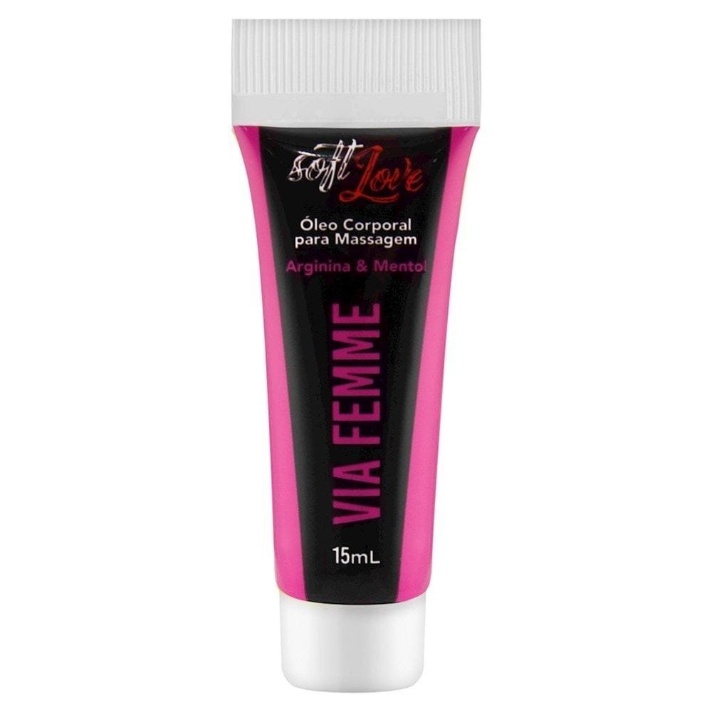 15257508081654_zoom.jpg Viafemme Bisnaga Excitante Feminino 15Ml Soft Love - Imagem 1