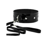 Coleira Em Verniz com Guia La Pimienta - Imagem 2