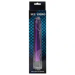 Vibrador Personal Cromado 17Cm Multivelocidade Roxo - Imagem 4