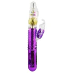 Vibrador Sex Toy Recarregável Vai E Vem (Roxo) - Imagem 3