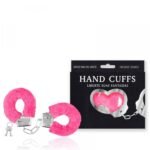 Algema Com Pelucia Hand Cuffs Rosa