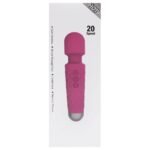 Vibrador Varinha Mágica Microfone 20 Velocidades Roxo - Imagem 3