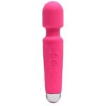 Vibrador Varinha Mágica Microfone 10 Velocidades Rosa