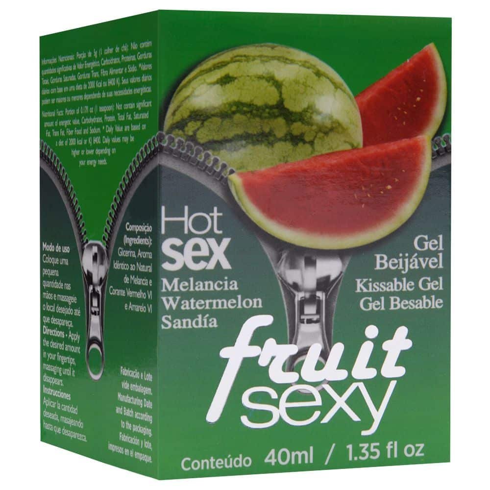 16280047663327_zoom.jpg Fruit Sexy Gel Comestível 40Ml Intt Sabor Melancia - Imagem 1